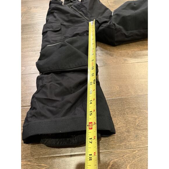Columbia Kids Black Ski Bib Suspender Overall SnowPants Omni Tech XXS 4-5 XY0098 - Picture 9 of 11